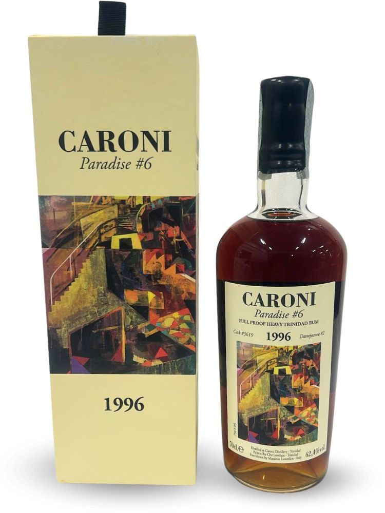 Caroni Paradise #6 1996/2024 12yo 62.4%, Single Cask #5619