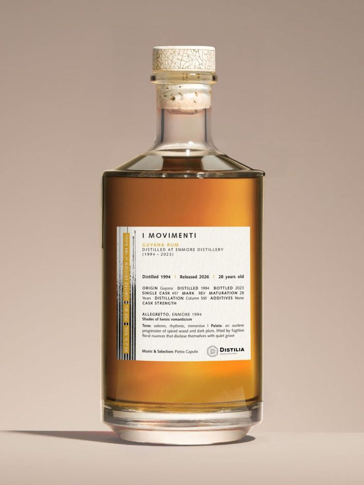 Enmore REV 1994/2023 28yo 60.2% cask #57 I Movimenti - Allegretto, Pietro Caputo and Distilia