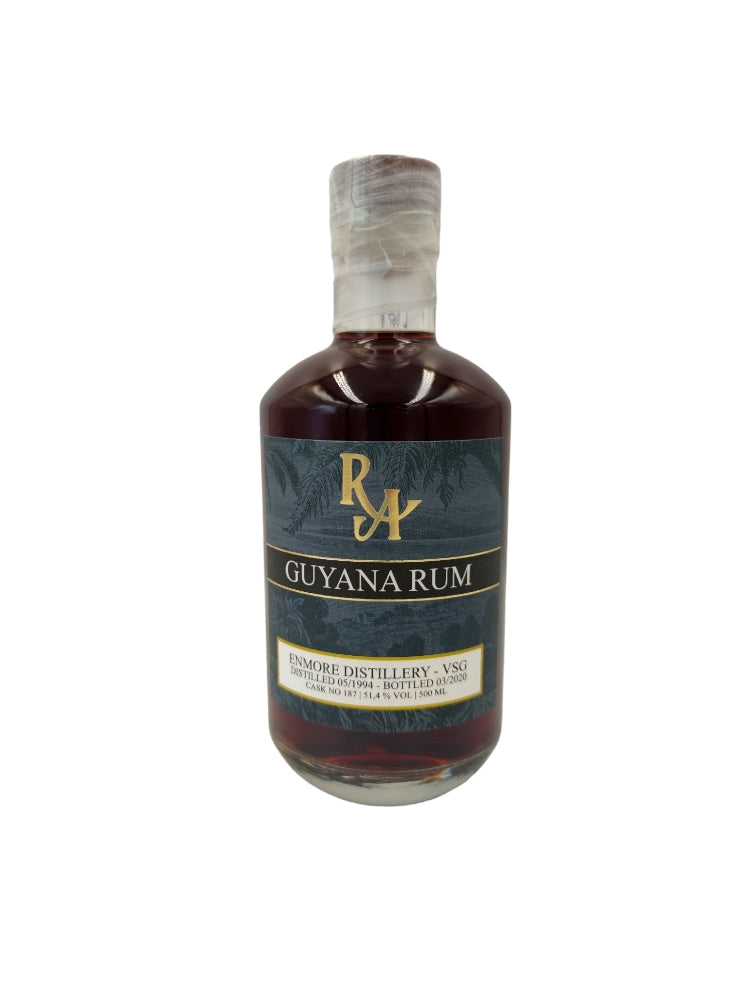 Enmore 1994/2020 25yo 51,4% cask#187 VSG Guyana Rum Artesanal bottle