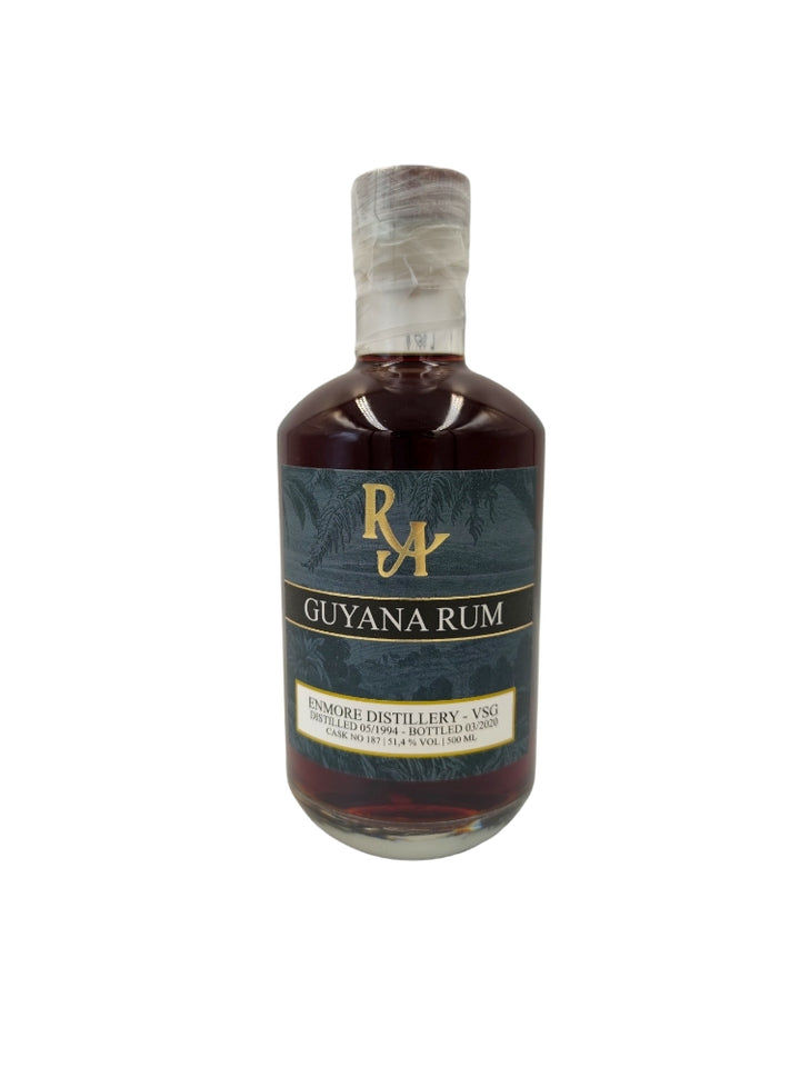 Enmore 1994/2020 25yo 51,4% cask#187 VSG Guyana Rum Artesanal bottle