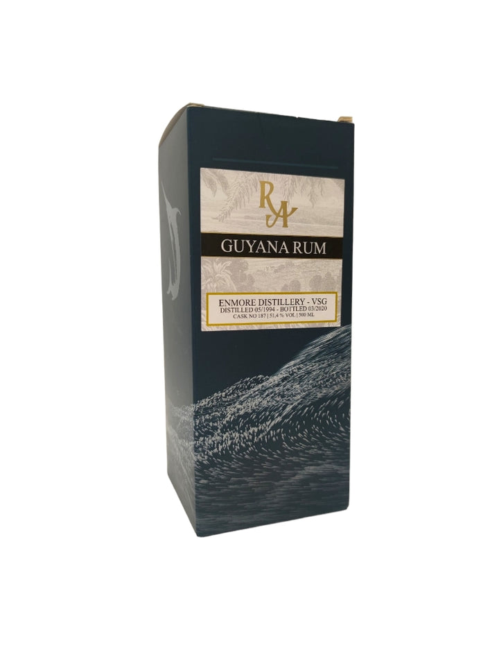 Enmore 1994/2020 25yo 51,4% cask#187 VSG Guyana Rum Artesanal box