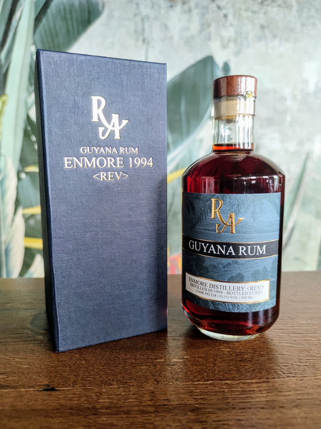 Enmore 1994 27yo 53,1% cask#218 REV Guyana Rum Artesanal