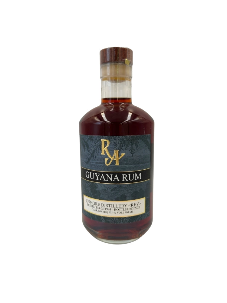 Enmore 1994 27yo 53,1% cask#218 REV Guyana Rum Artesanal bottle