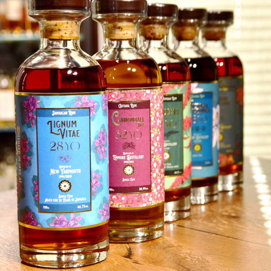 Floral Rum Series - Distilia for Catawiki