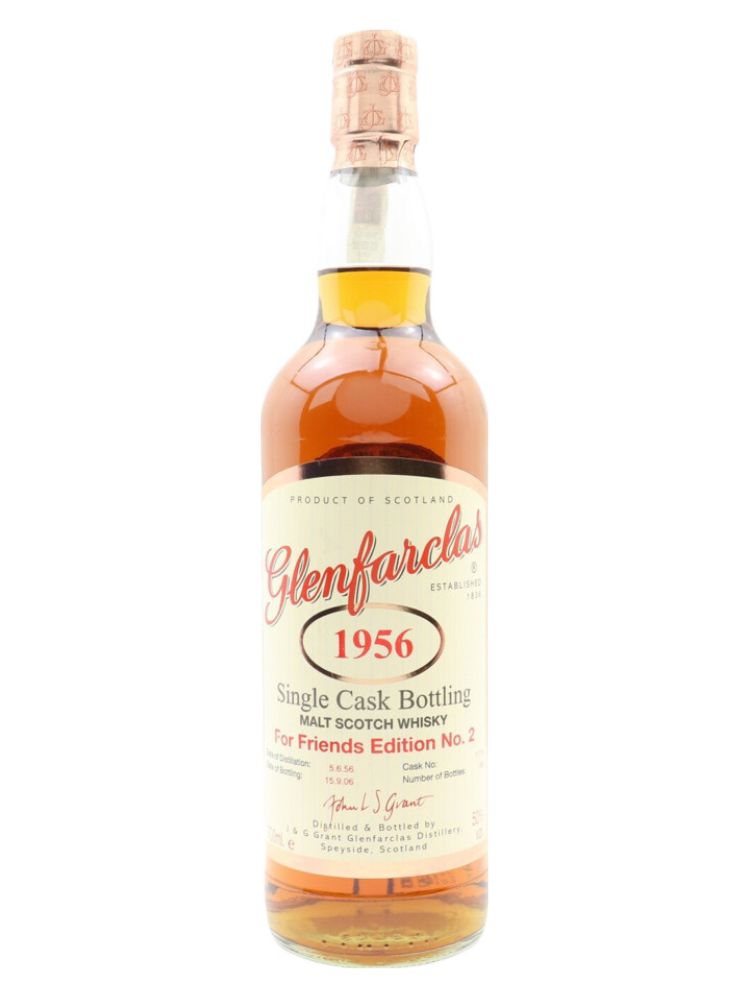 Glenfarclas 1956 For Friends Edition #2 50 ans #1779 50% 700 ml