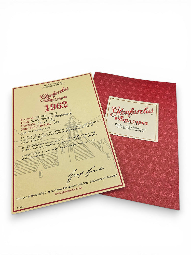 Glenfarclas 1962/2013 The Family Cask #3245 45,3% 700ml