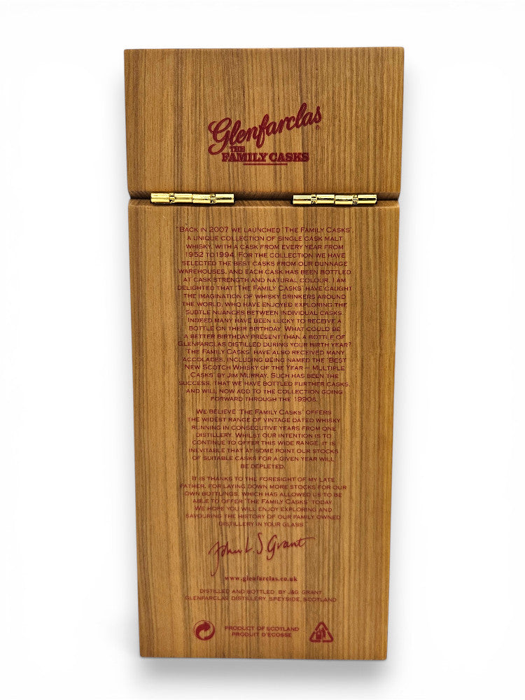 Glenfarclas 1962/2013 The Family Cask #3245 45,3% 700ml