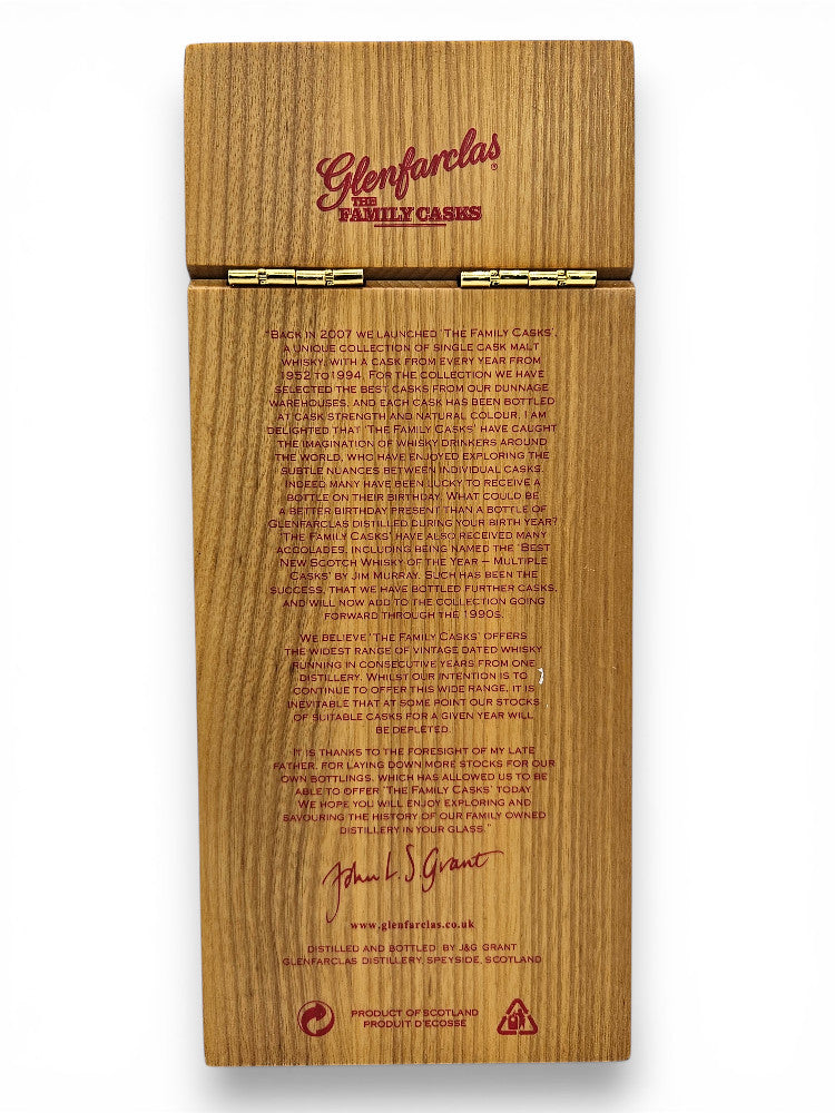 Glenfarclas 1963/2013 The Family Cask #3540 42,2% 700ml