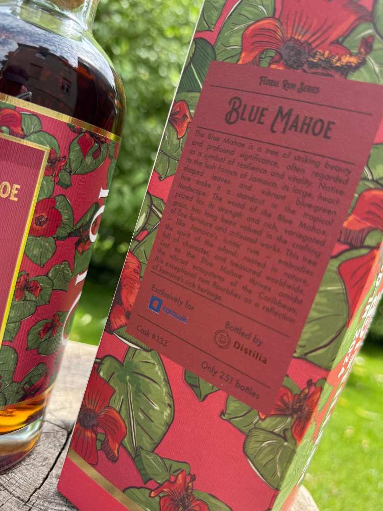 Long Pond 2007/2024 17yo cask #133 66,5% Blue Mahoe, Floral Rum Series, Distilia for Catawiki