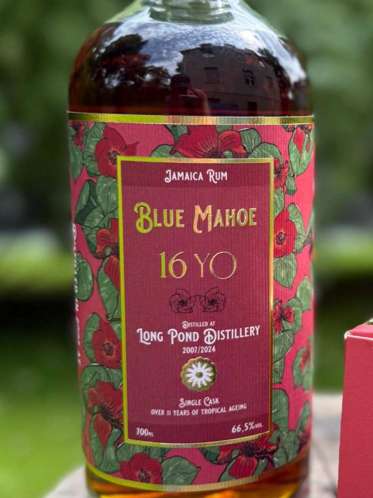 Long Pond 2007/2024 17yo cask #133 66,5% Blue Mahoe, Floral Rum Series, Distilia for Catawiki