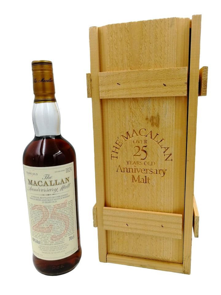 Macallan 1975 25 Years The Anniversary Malt, box