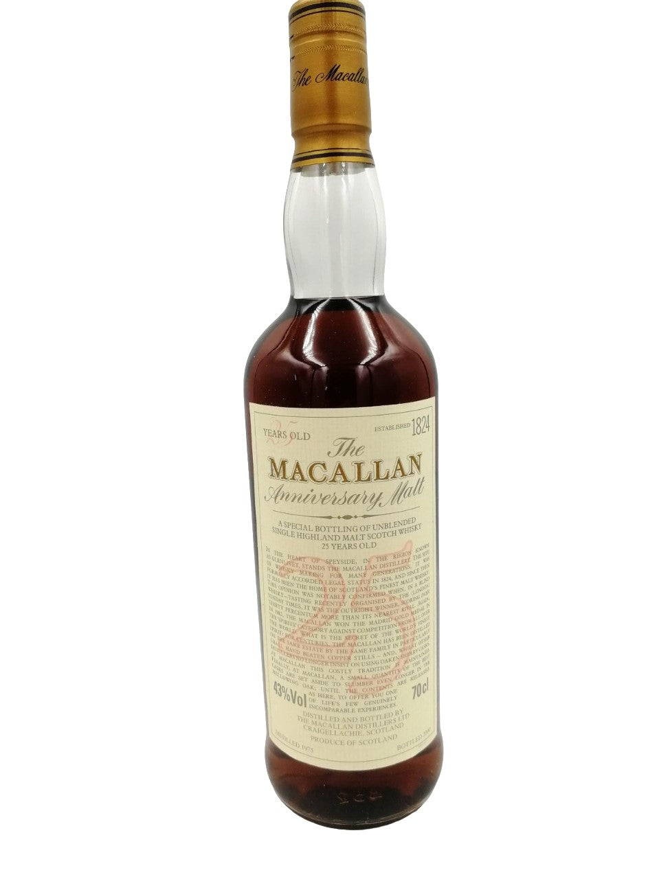 Macallan 1975 25yo The Anniversary Malt