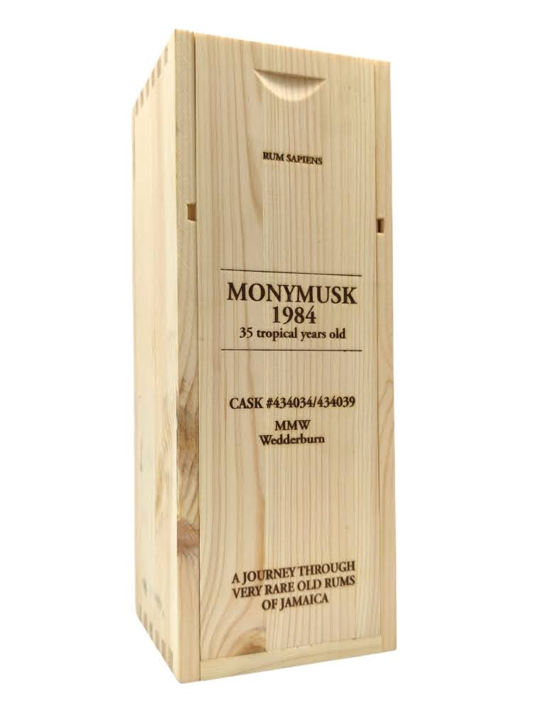 Monymusk 1984 35yo cask#434034/434039 Rum Sapiens MMW