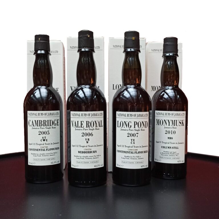 National Rums of Jamaica Collection - 4 bottles