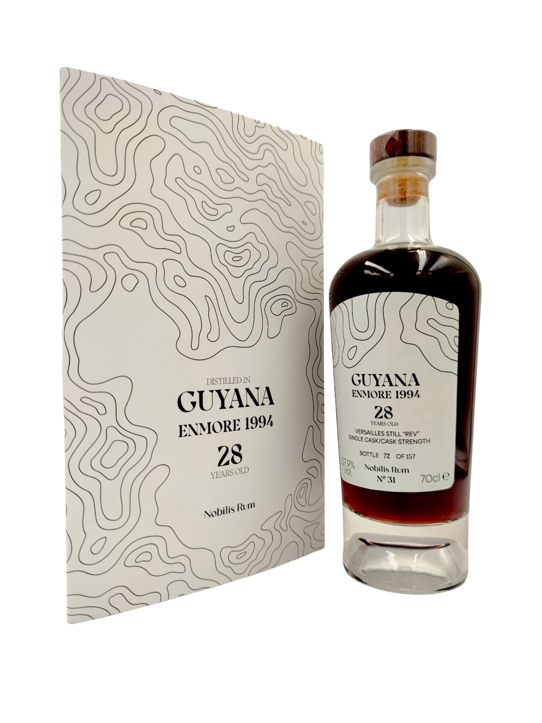 Nobilis Rum no 31 Guyana Enmore Versailles 1994 28yo 57,9% 