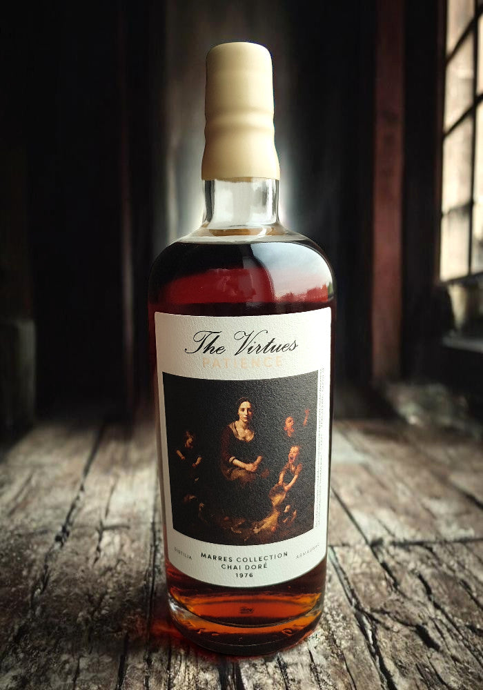 Chai Doré Armagnac Marres Collection 1976/2025 49yo 47,5% cask #9 The Virtues - Patience, Robert Bauer and Distilia