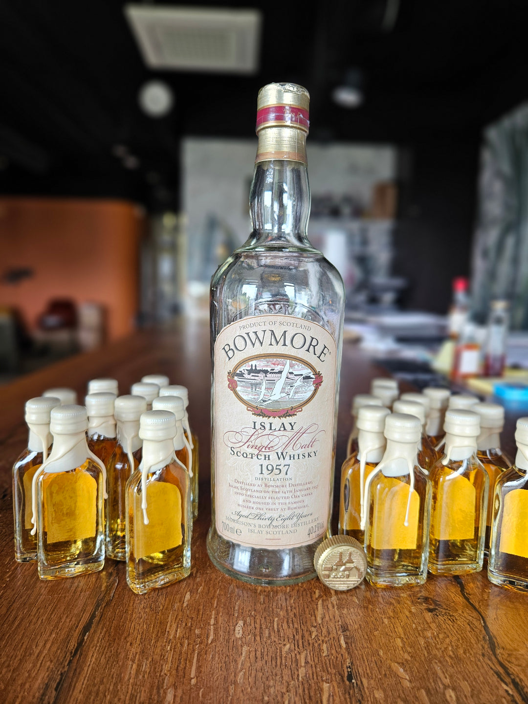 Bowmore 1957, 38 Years Old, Casks 216–220, 40.1% 20ml sample