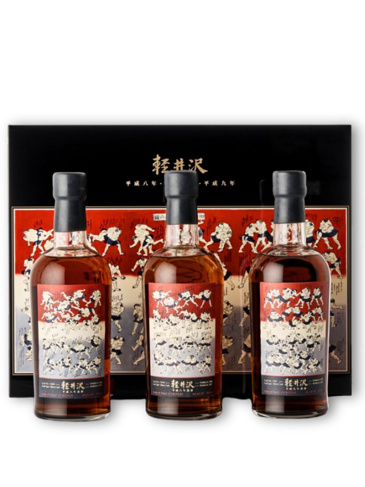 Karuizawa Sumo 48 Wrestlers - 3 Bottle Set (Casks #3648, #3680 & #824)
