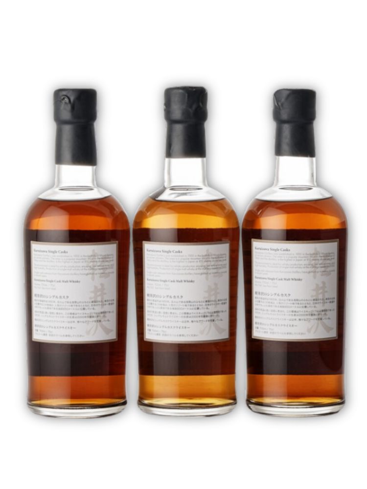 Karuizawa Sumo 48 Wrestlers - 3 Bottle Set (Casks #3648, #3680 & #824)