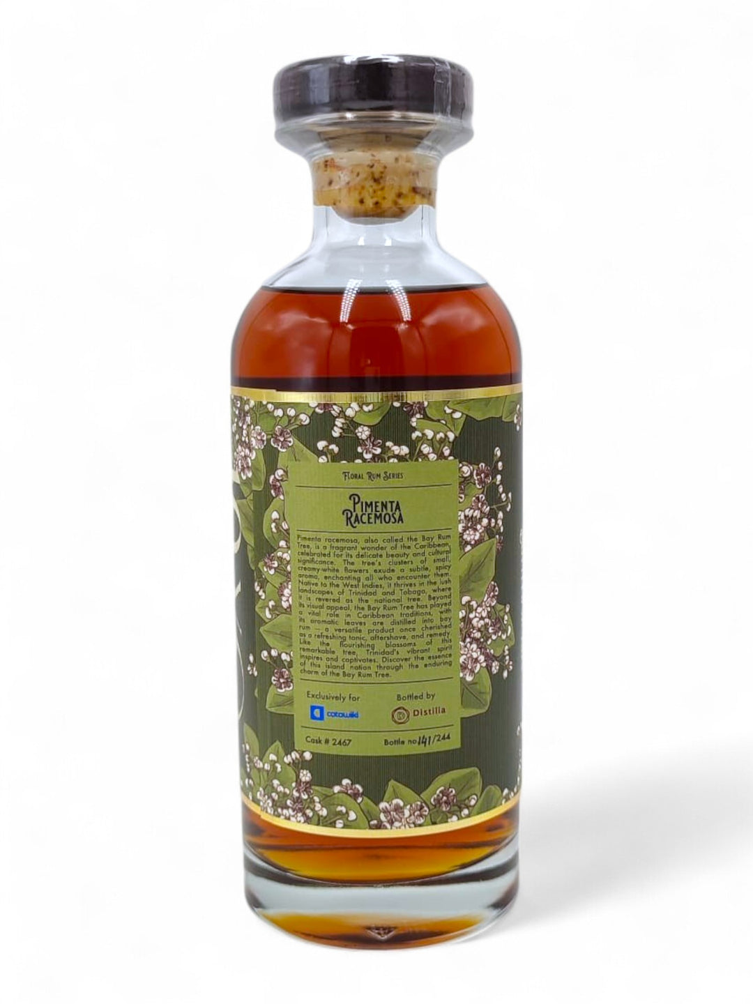 TDL 2005/2024 19yo cask #2467 64,5% Pimenta Racemosa, Folral Rum Series, Distilia for Catawiki