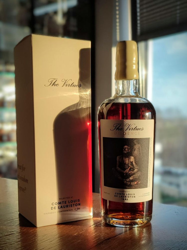 Calvados Domfrontais Comte Louis de Lauriston 1993/2024 53% The Virtues - Diligence, Robert Bauer and Distilia