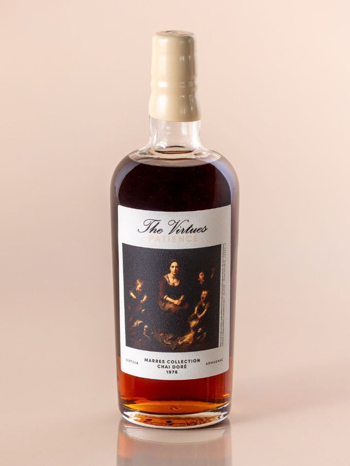 Chai Doré Armagnac Marres Collection 1976/2025 49yo 49,2% cask #9 The Virtues - Patience, Robert Bauer and Distilia