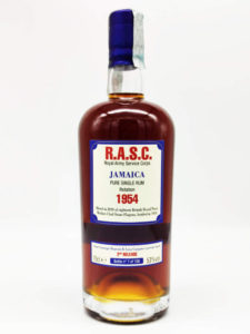 R.A.S.C. 1954 Jamaica Pure Single Rum