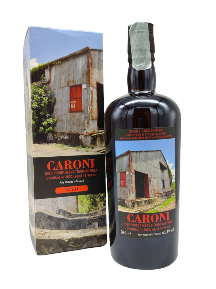Caroni 2000 18yo cask#R4005 65.4% 700ml Lion’s Whisky