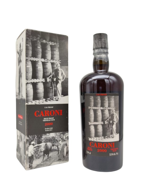 Caroni 2000/2017 17yo 55% 110 Proof Velier High Proof Trinidad Rum