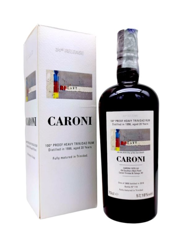 Caroni 1996/2016 20yo 100 Proof 57,18%