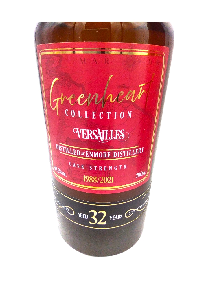 Versailles 1988/2021 32yo 48.2% Greenheart Collection Distilia