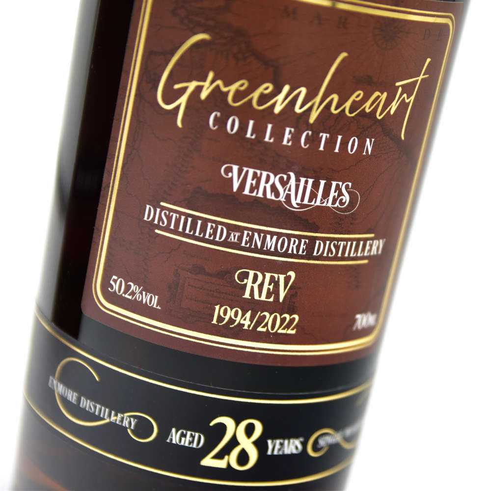 Greenheart Collection Versailles 1994-2022 28yo REV 50,2% Distilia