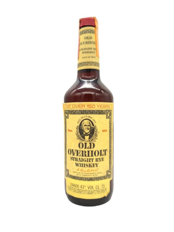 Old Overholt Stright Rye Whiskey 43%