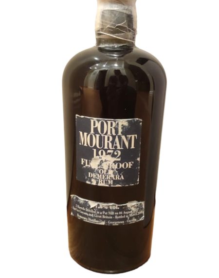 Port Mourant 1972 36yo 47,8% label defect