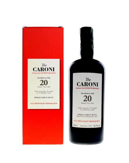 Caroni 1996/2016 20yo 70,7% cask#R3719 Giuseppe Begnoni