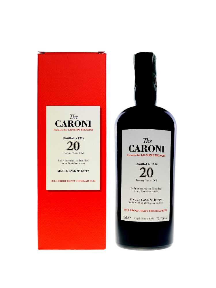 Caroni 1996/2016 20yo 70,7% cask#R3719 Giuseppe Begnoni