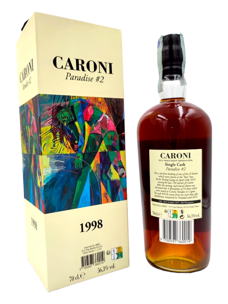 Caroni Paradise #2 Velier 1998-2022 24yo 56,3% cask#3918