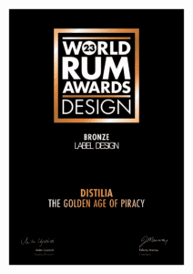World Rum Awards 2023 Design Bronze, Distilia