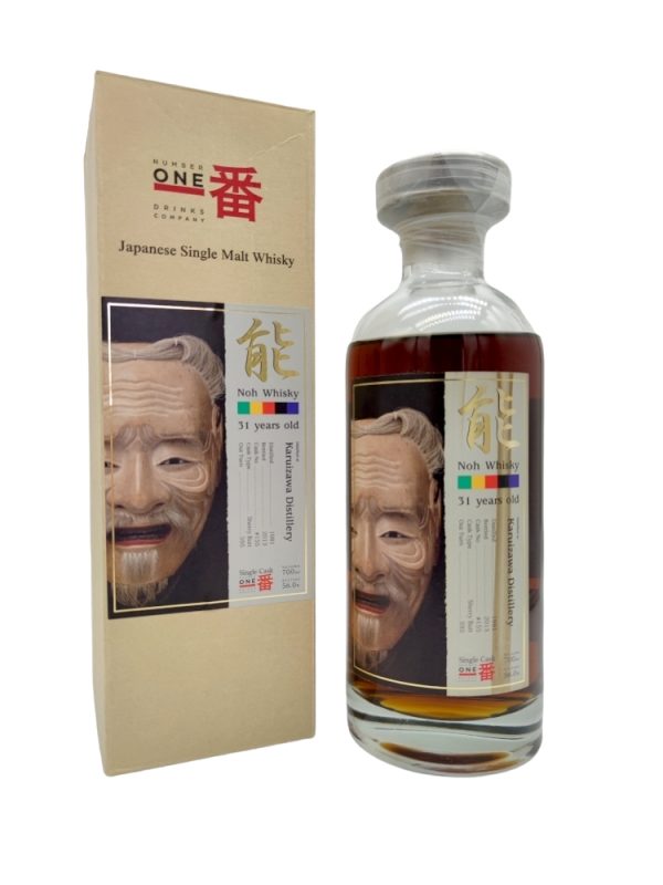 Karuizawa 1981/2013 31yo 56% cask#155 Noh Whisky