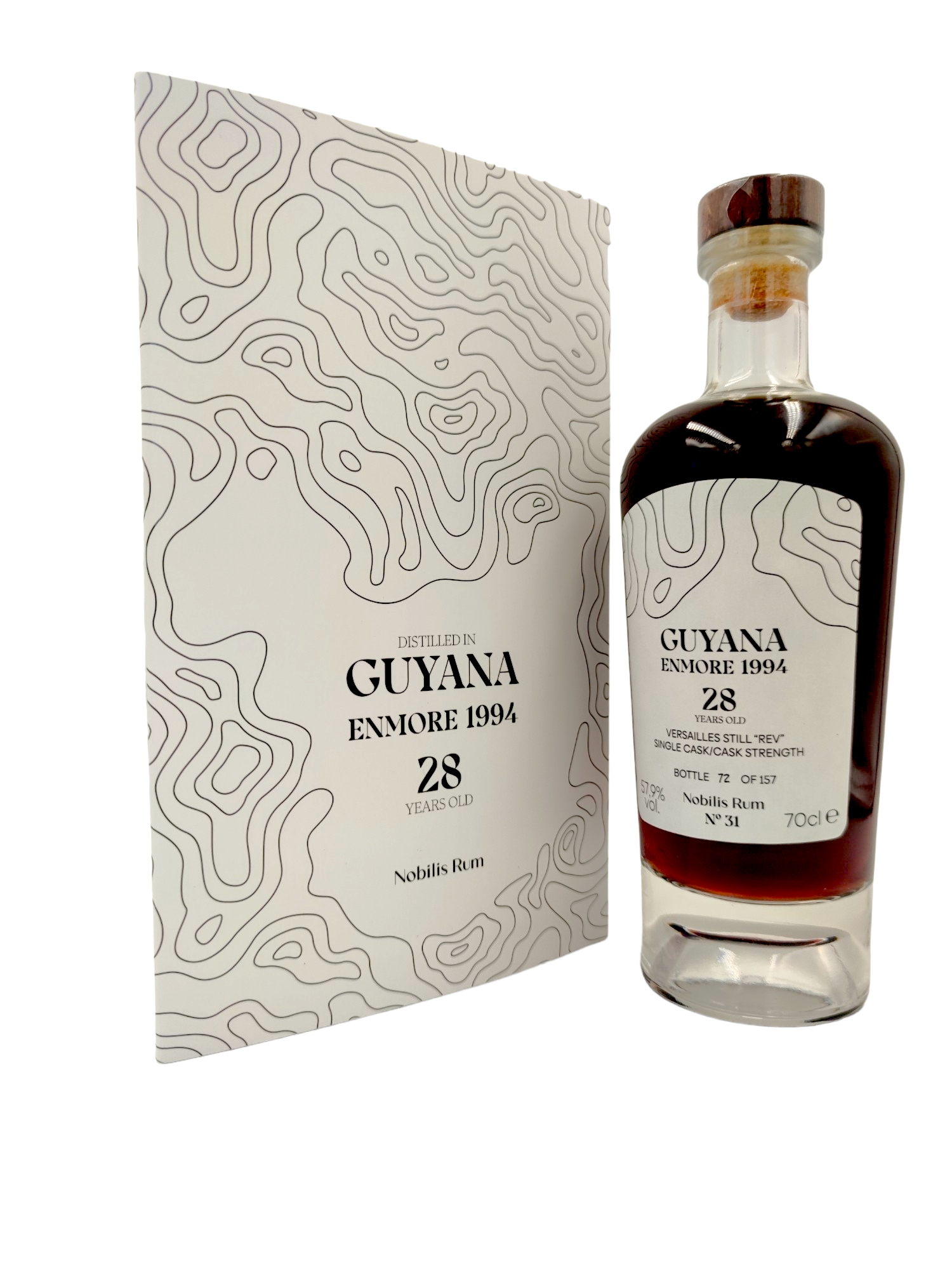 Enmore 1994 28yo 57,9% No. 31 Versailles Guyana Nobilis Rum