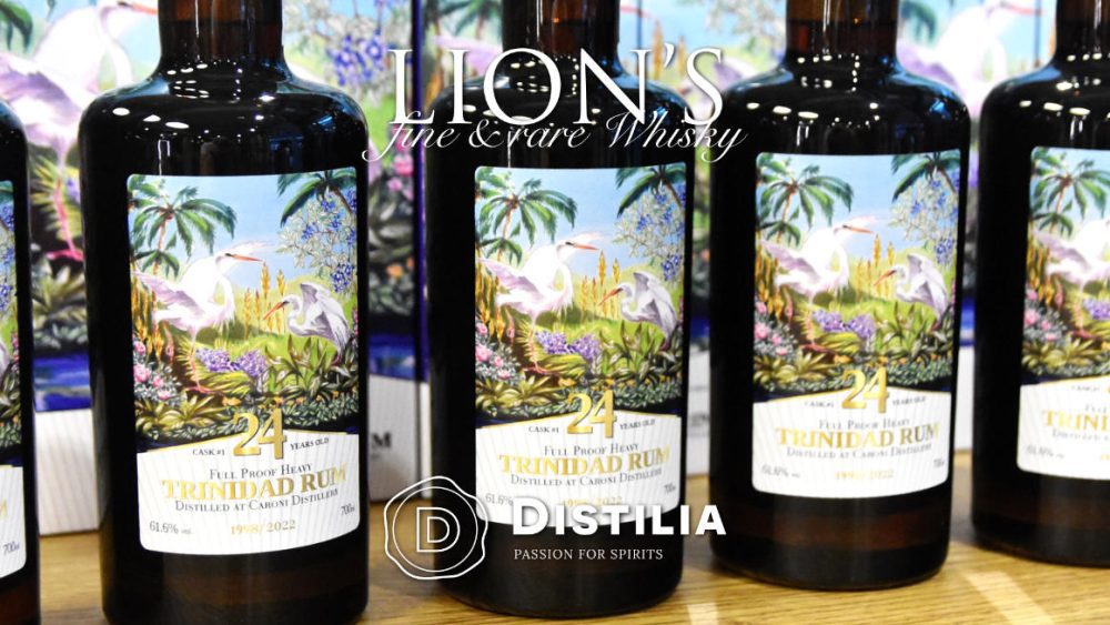 Caroni Lion’s Whisky 1998 24yo 61.6% by Distilia