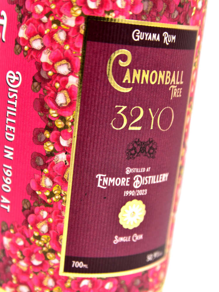 Enmore 1990 32yo Distilia - Cannonball Tree - Floral Rum Series