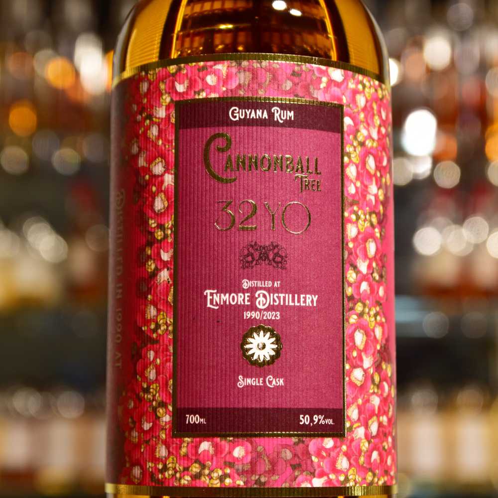 Enmore 1990 32yo Distilia - Cannonball Tree - Floral Rum Series